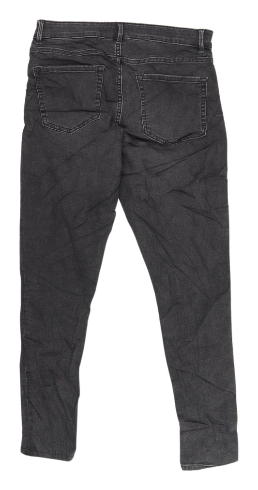 Womens UK Size 12 Marks and Spencer Regular Fit Skinny Black Jeans