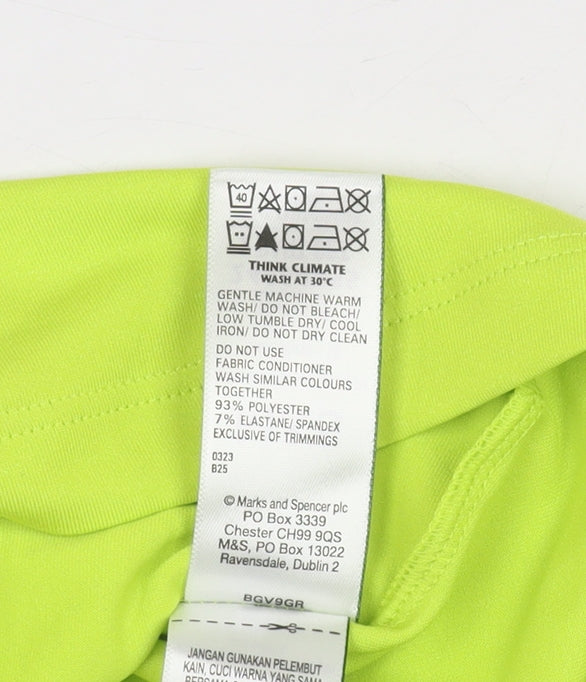 Marks and Spencer Women's Green Tank Top Size 10