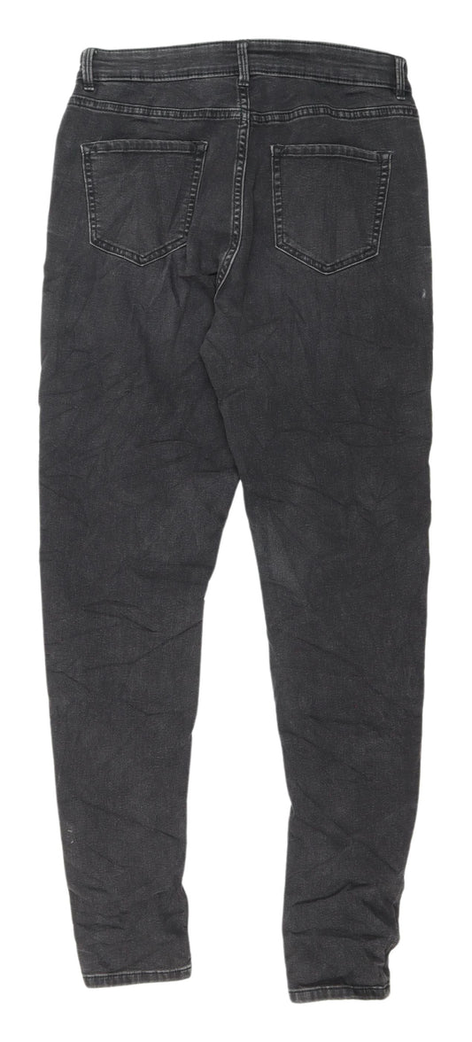 Womens UK Size 10 Marks and Spencer Slim Fit Skinny Black Jeans