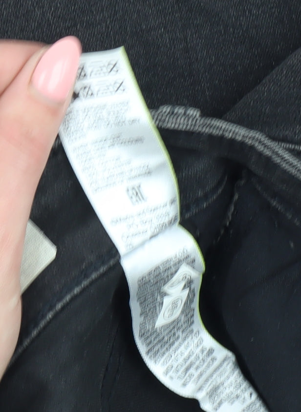 Womens UK Size 12 Marks and Spencer Regular Fit Skinny Black Jeans