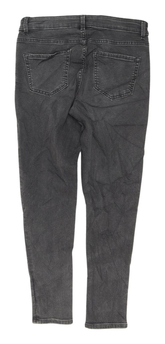 Womens UK Size 10 Marks and Spencer Slim Fit Skinny Black Jeans