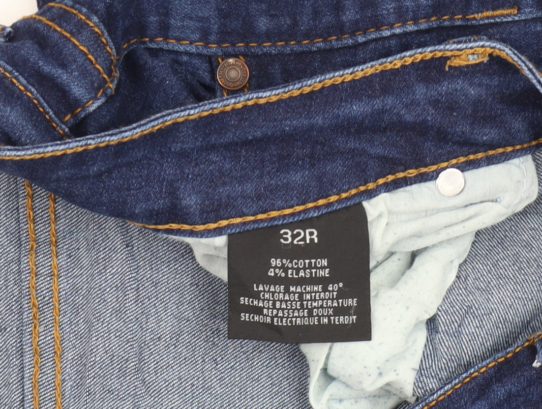 Boohoo Man Blue Skinny Stretch Jeans Men’s 32 in