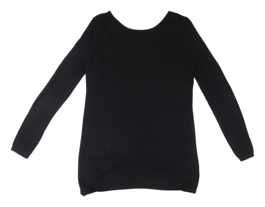 Womens UK Size 8 NEXT Black Pullover Jumper