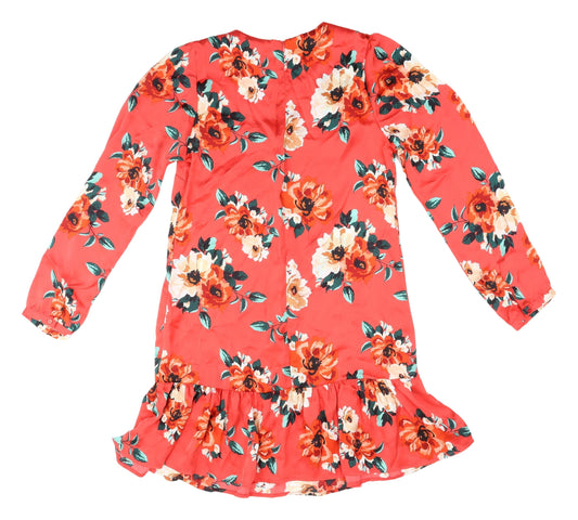 Studio Women's Multicoloured Floral Shift Dress Size 12