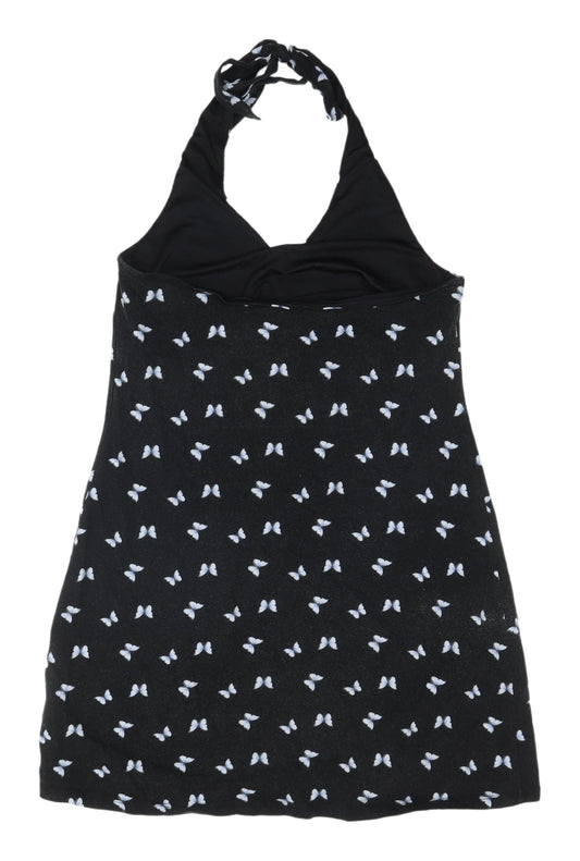 Hollister Black Slip Dress L Womens Summer Halter