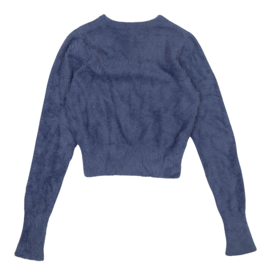 Womens UK Size S Zara Blue Pullover Jumper