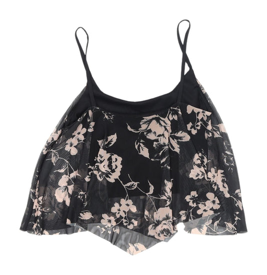 Womens UK Size 8 New Look Black Camisole Tank