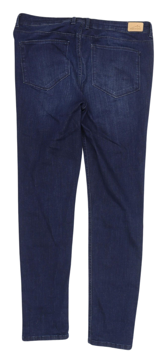 Miracle of Denim Men's Blue Straight Jeans W34