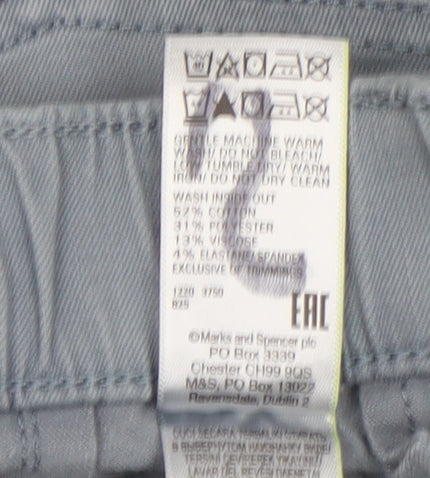 Womens UK Size 16 Marks and Spencer Relaxed Fit Jogger Grey Trousers