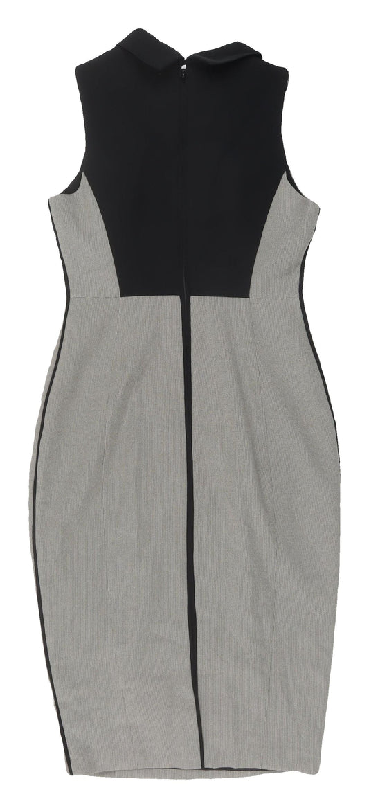 Dorothy Perkins Women's Black Sheath Dress Size 8