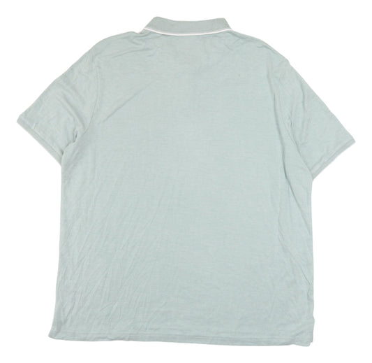Marks and Spencer Men's Green 3XL Polo Shirt