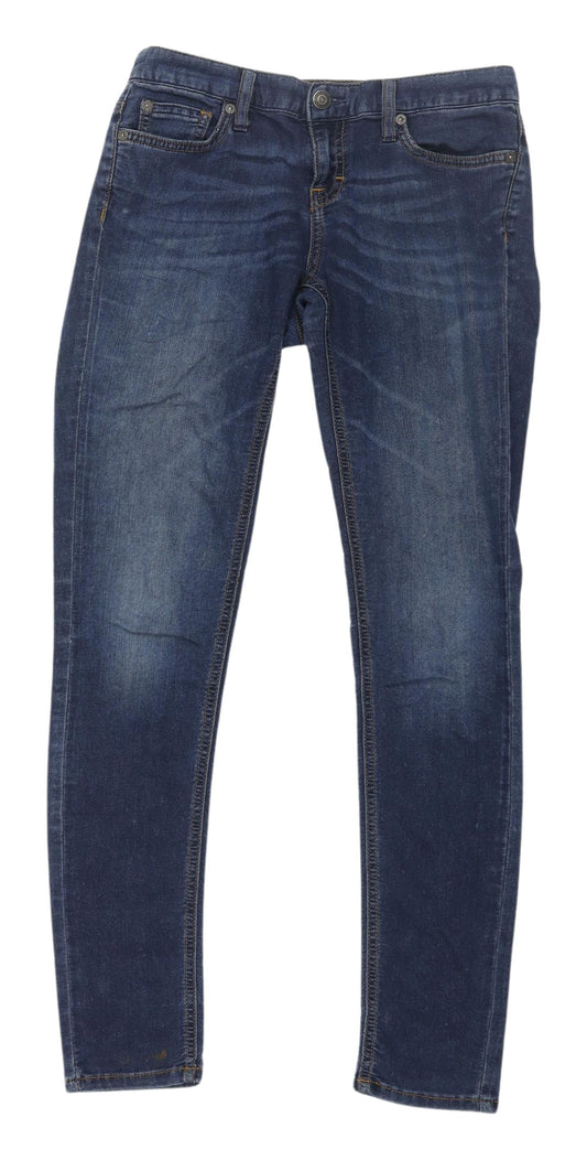 Womens UK Size 8 Gap Slim Fit Skinny Blue Jeans