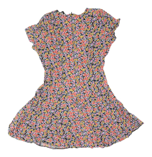 New Look Women's Multicoloured Floral Dress Size 8