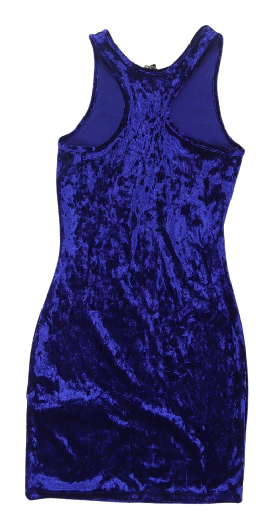 Forever 21 Women's Blue Mini Tank Dress Size 8