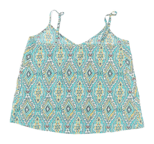 Womens UK Size M Hollister Multicoloured Camisole Tank
