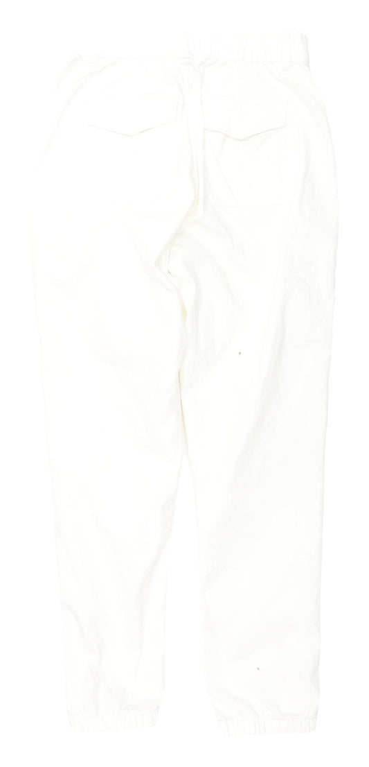 Womens UK Size 10 Marks and Spencer Regular Fit Ivory Jeans