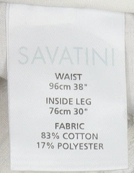 Savatini Men's Brown Corduroy Trousers