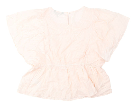 Womens UK Size 16 Dorothy Perkins Ivory Basic Blouse