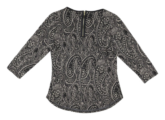 Womens UK Size 12 Marks and Spencer Black Blouse