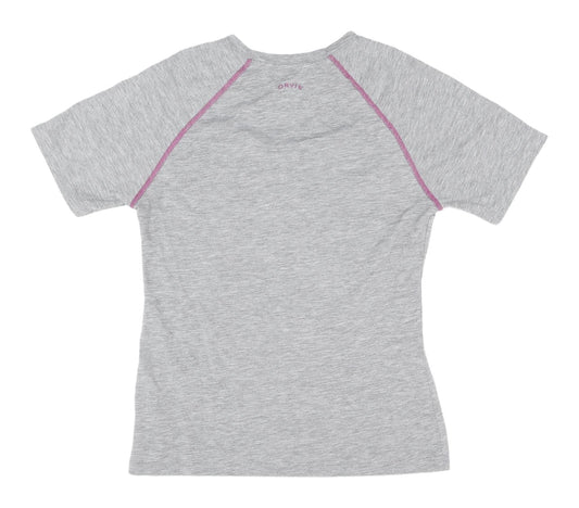 Orvis Women's Grey Basic T-Shirt, Size S, Everyday Casual