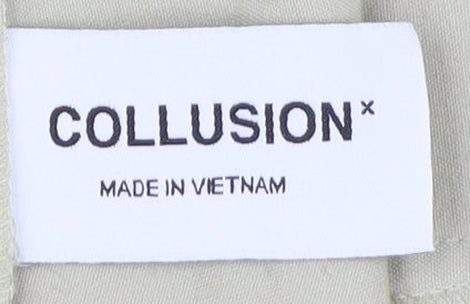 Collusion Beige Chino Shorts Unisex Adults Size 32