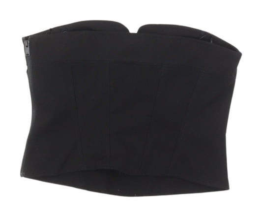 Womens UK Size L Zara Black Camisole Blouse