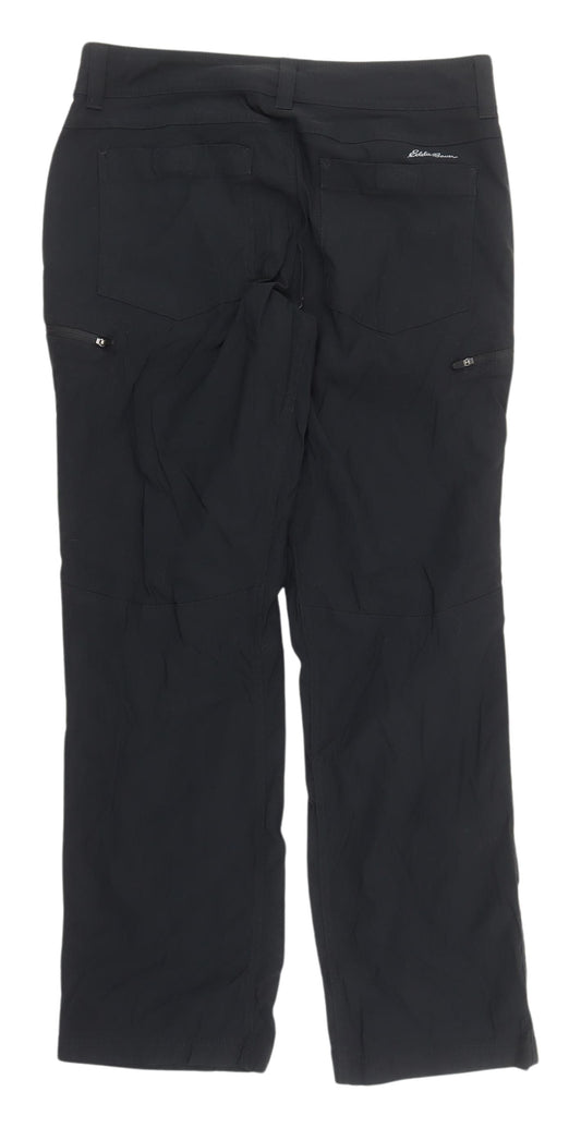 Eddie Bauer Men's Black Trousers Size 33