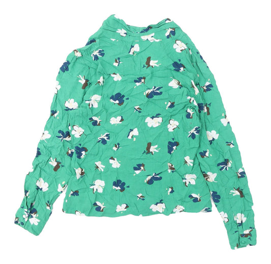 Womens UK Size 8 Monsoon Green Blouse