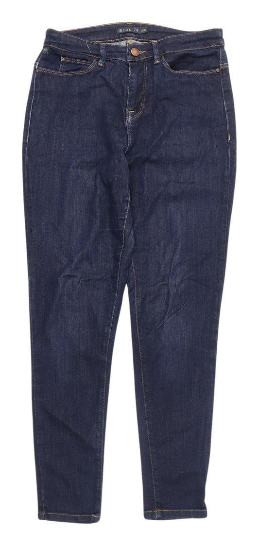 Blue 73 Women's Blue Straight Leg Jeans - Size 10