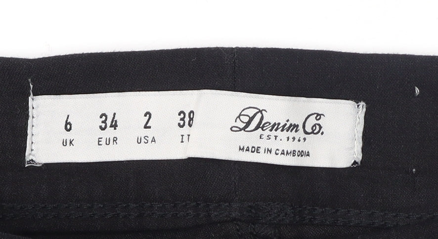 Denim Co. Women's Black Jegging Slim Jeans Size 6