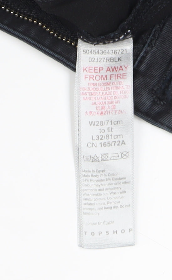 Topshop Black Slim Skinny Jeans Women M