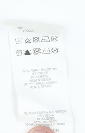 Denim Co. Women's Blue Cut-Off Denim Shorts Size 14