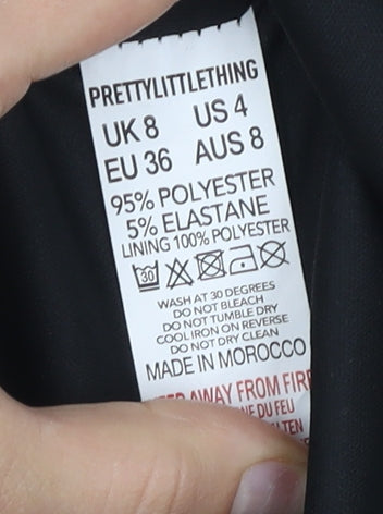 PrettyLittleThing Women's Multicoloured Halter Slip Dress