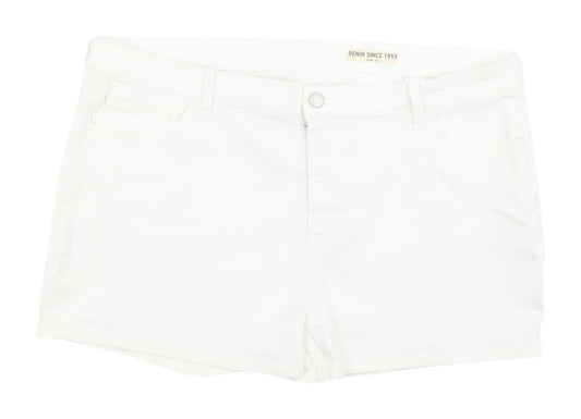 Womens UK Size 20 Marks and Spencer Regular Fit Chino Shorts