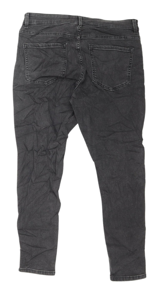 Womens UK Size 12 Marks and Spencer Regular Fit Skinny Black Jeans