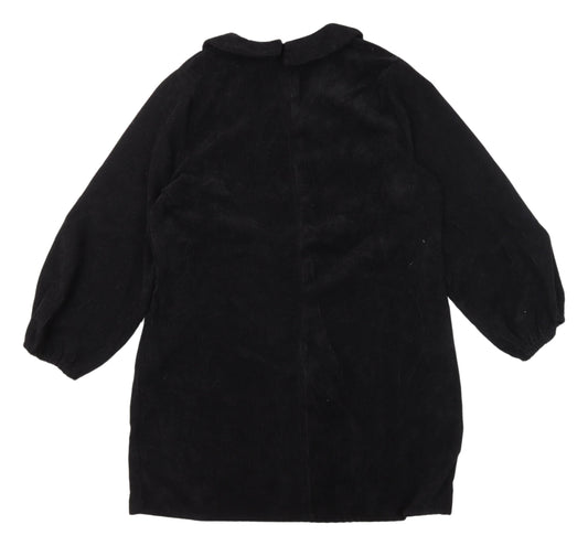 Boohoo Women's Black Collared Dress Size 16