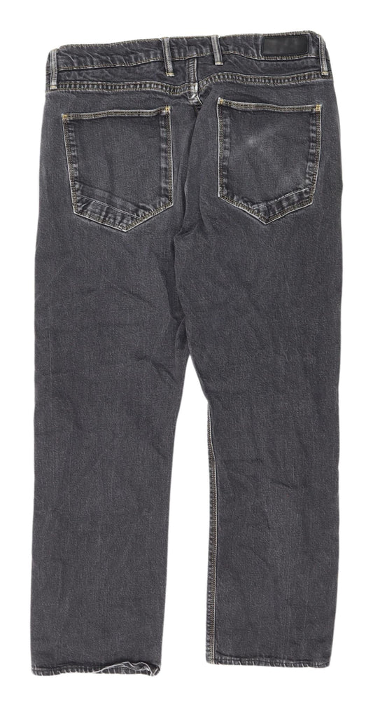 Marks and Spencer Men's Black Slim Jeans 36