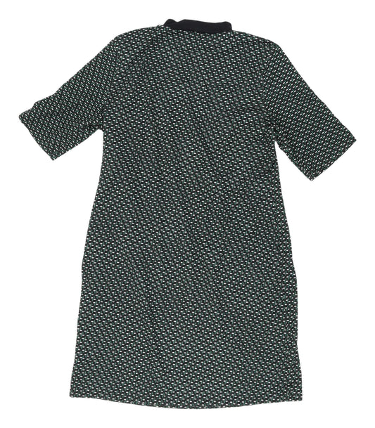 Next Women's Multicoloured Geometric Sheath Dress Size 18