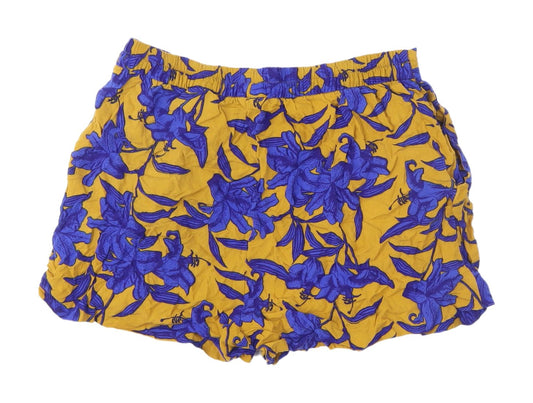 H&M Women's Multicoloured Culotte Shorts Size 8