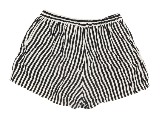 H&M Women's Striped Culotte Shorts