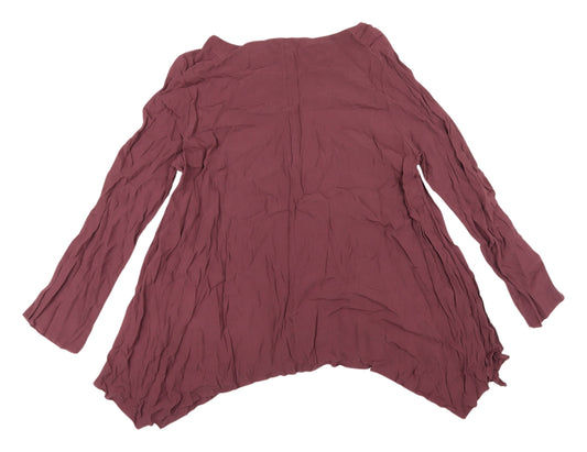 Womens UK Size M Phase Eight Purple Tunic Blouse