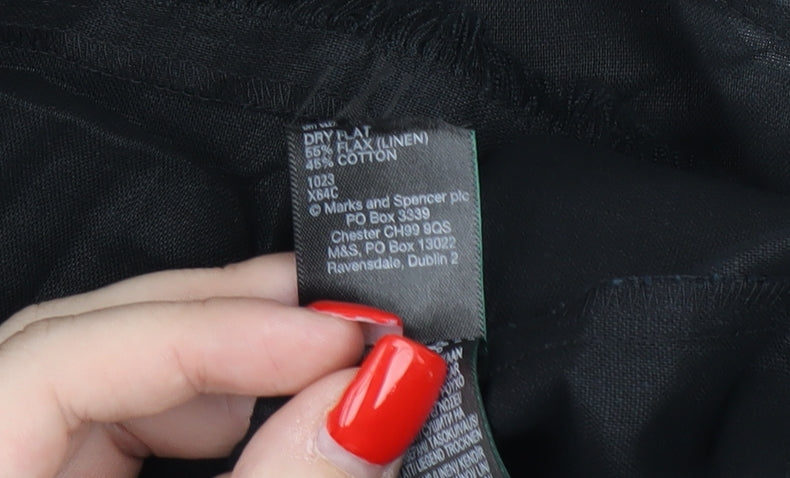 Womens UK Size 18 Marks and Spencer Black Tank