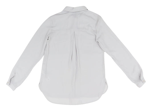 Dorothy Perkins Women's White Button-Up Shirt UK 6