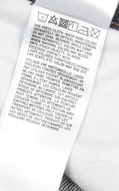 Uniqlo Men's Blue Straight Leg Jeans - Size 12