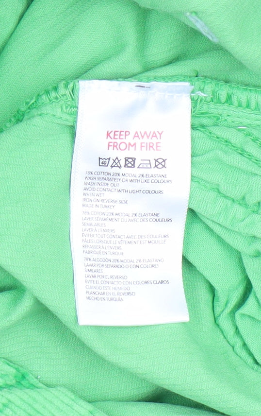 BDG Women's Green Flared Corduroy Trousers - Size 34