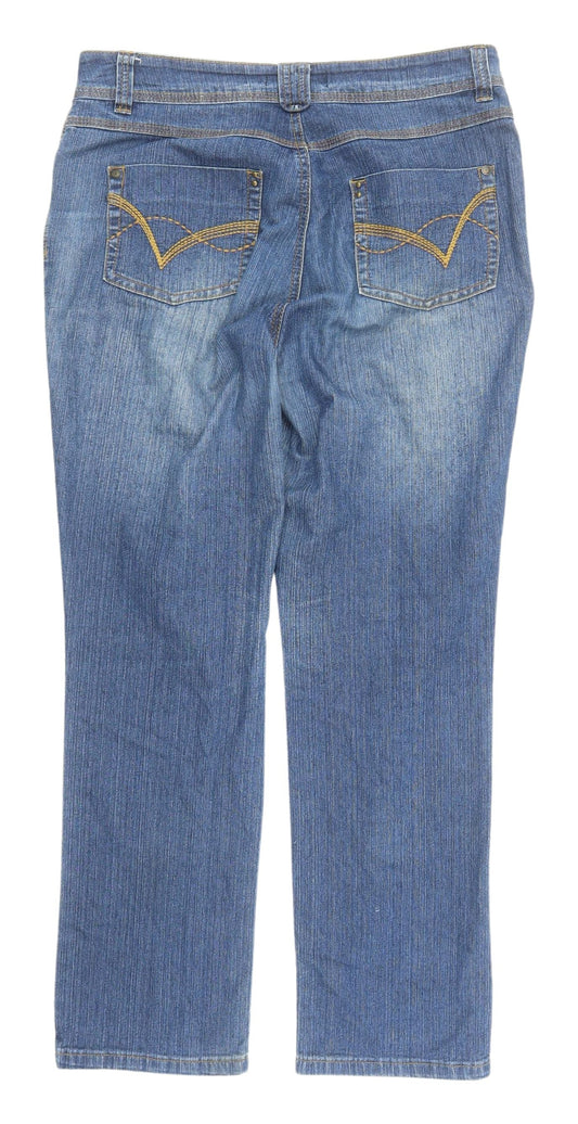 BHS Women’s Blue Straight Jeans Size 12