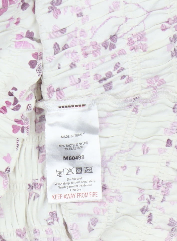 Womens UK Size 10 NEXT Multicoloured Blouse