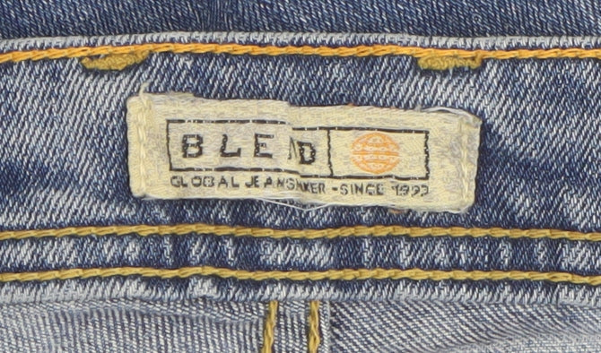 Blend Men's Blue Straight Jeans Size 38 Regular Fit