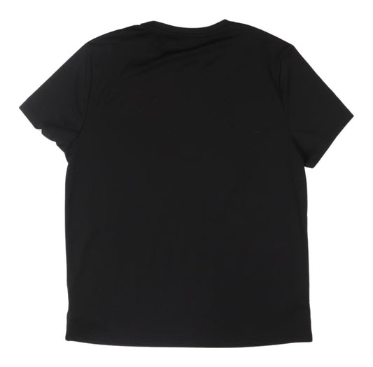 Crivit Black Unisex Activewear T-Shirt L