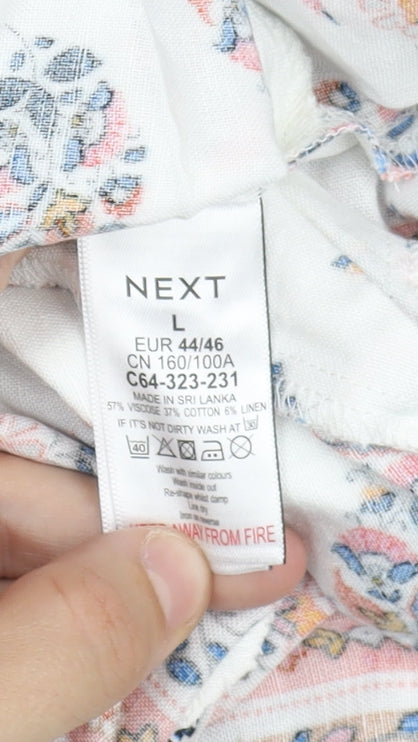 Next Women’s Multicoloured Short Sleeve Dress